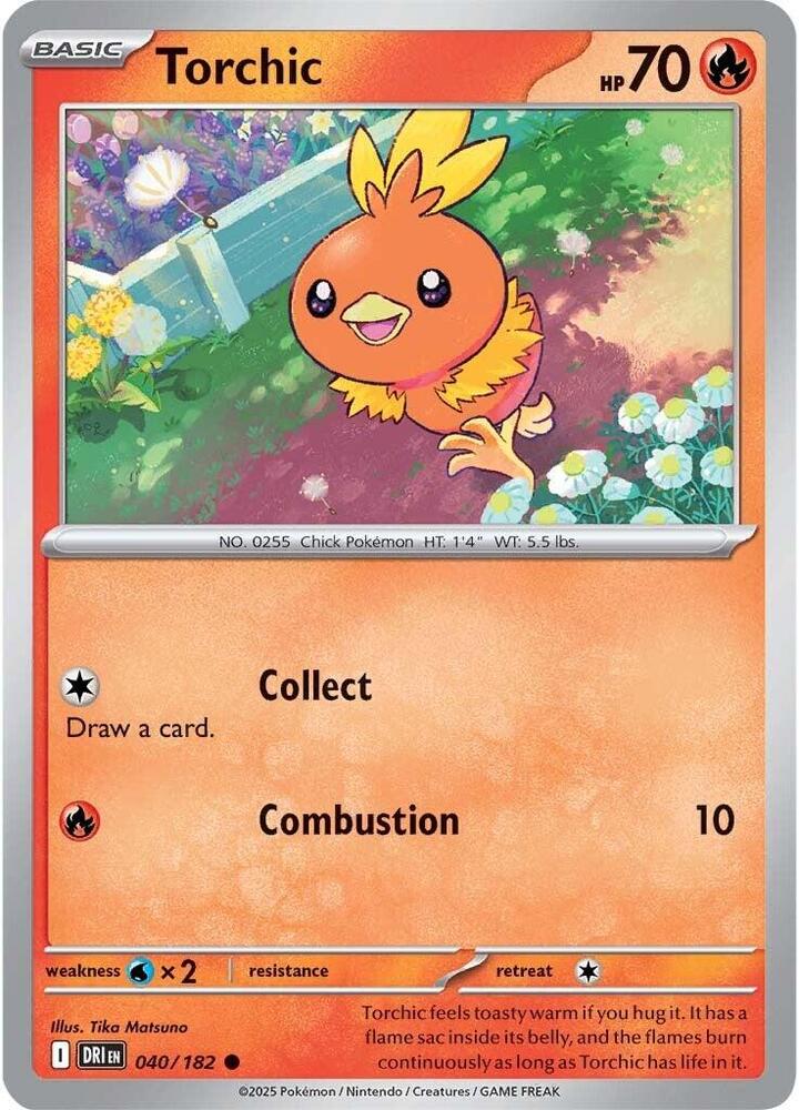 Torchic - 040/182: SV10: Destined Rivals