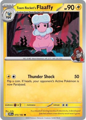Team Rocket's Flaaffy - 073/182: Destined Rivals