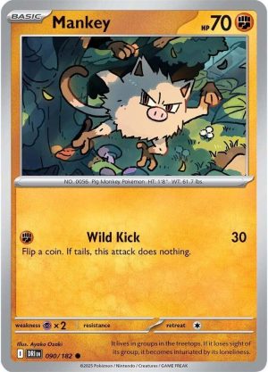 Mankey - 090/182: Destined Rivals