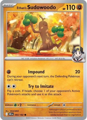 Ethan's Sudowoodo - 093/182: SV10: Destined Rivals