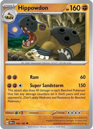 Hippowdon - 106/182: Destined Rivals