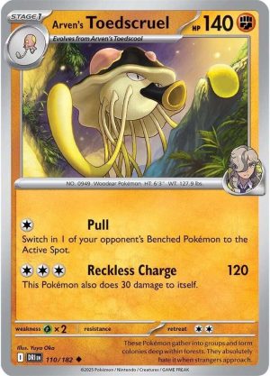 Arven's Toedscruel - 110/182: Destined Rivals