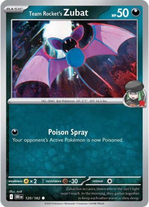 Team Rocket's Zubat - 120/182: Destined Rivals