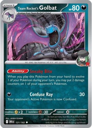 Team Rocket's Golbat - 121/182: Destined Rivals