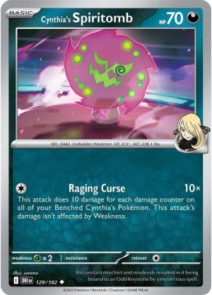 Cynthia's Spiritomb - 129/182: Destined Rivals