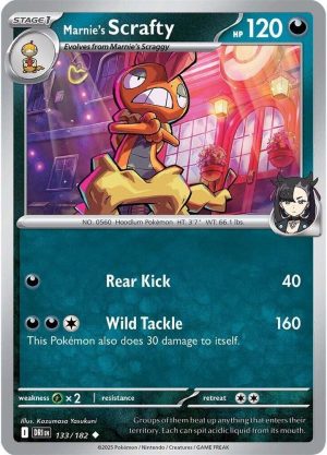 Marnie's Scrafty - 133/182: Destined Rivals
