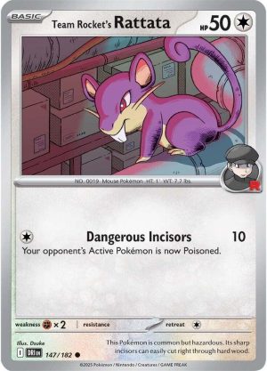 Team Rocket's Rattata - 147/182: Destined Rivals