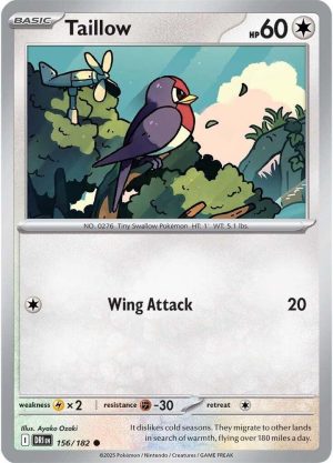 Taillow - 156/182: Destined Rivals