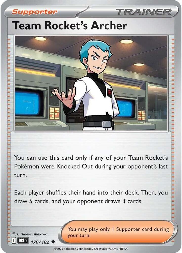 Team Rocket's Archer - 170/182: Destined Rivals