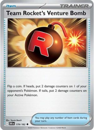 Team Rocket's Venture Bomb - 179/182: Destined Rivals