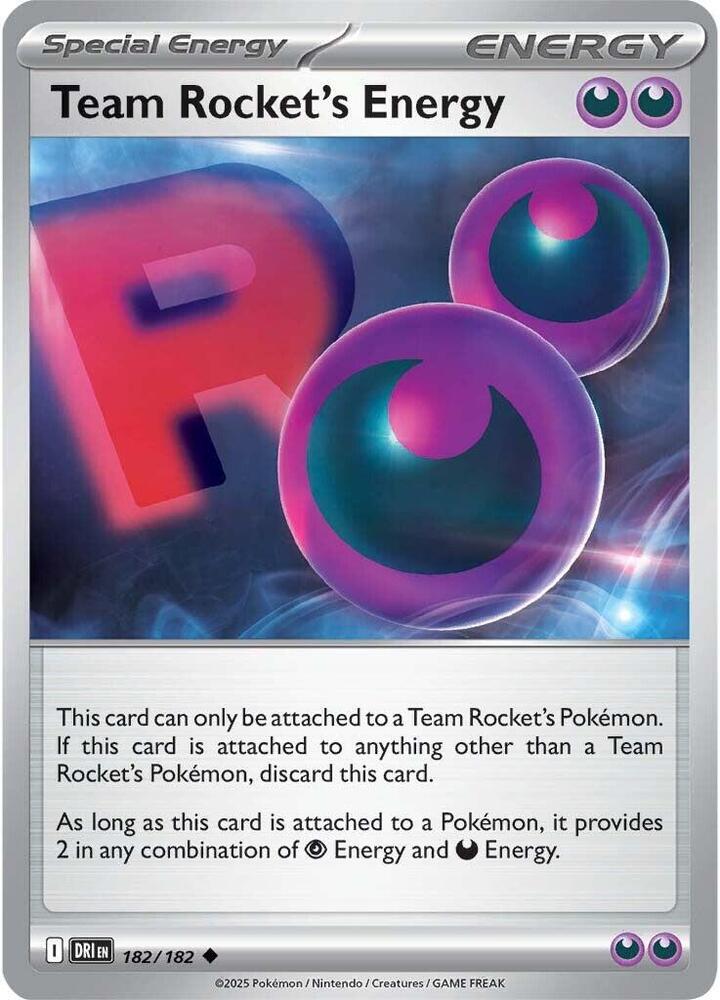 Team Rocket's Energy - 182/182: Destined Rivals