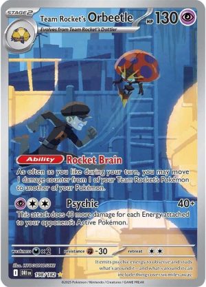 Team Rocket's Orbeetle - 198/182: Destined Rivals