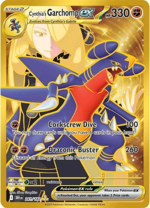Cynthia's Garchomp ex - 241/182: Destined Rivals