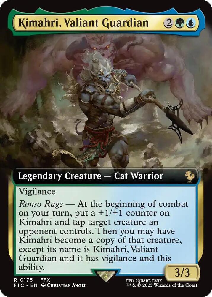 Kimahri, Valiant Guardian (Extended Art) - 175: Commander: FINAL FANTASY