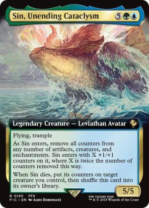 Sin, Unending Cataclysm (Extended Art) - 185: Commander: FINAL FANTASY
