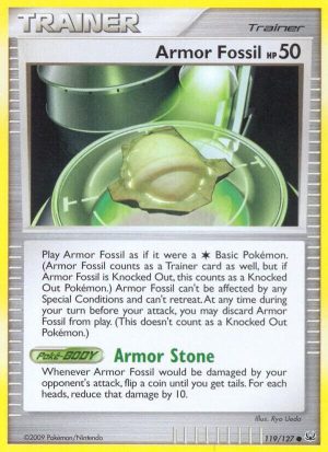 Armor Fossil - 119/127: Platinum