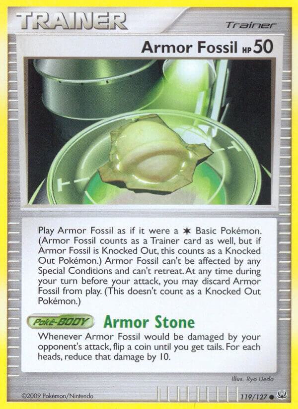 Armor Fossil - 119/127: Platinum