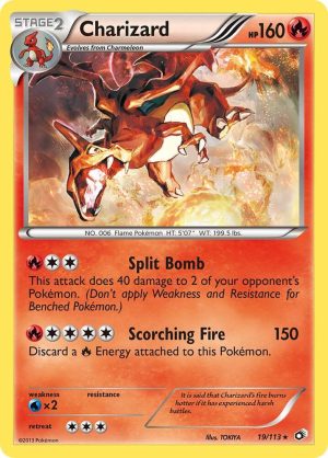 Charizard - 19/113: Legendary Treasures