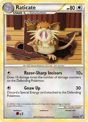 Raticate - 34/90: Undaunted