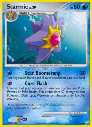 Starmie - 71/146: Legends Awakened