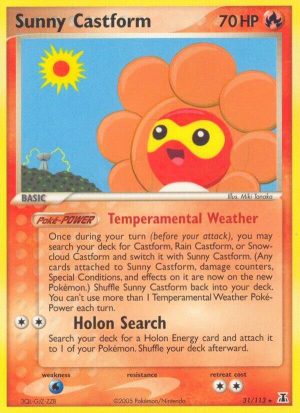 Sunny Castform - 31/113: Delta Species