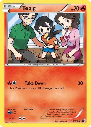 Tepig - 25/113: Legendary Treasures