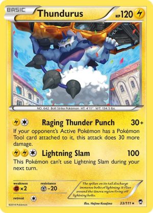 Thundurus - 33/111: XY - Furious Fists