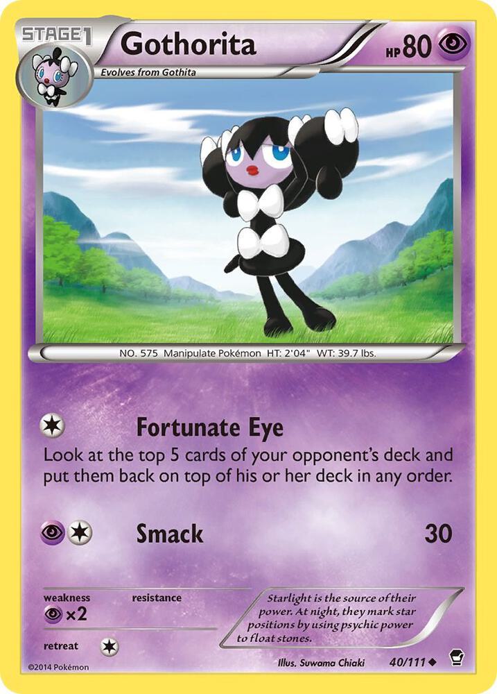 Gothorita - 40/111: XY - Furious Fists
