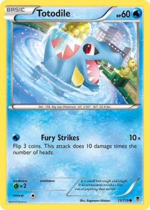 Totodile - 15/119: XY - Phantom Forces