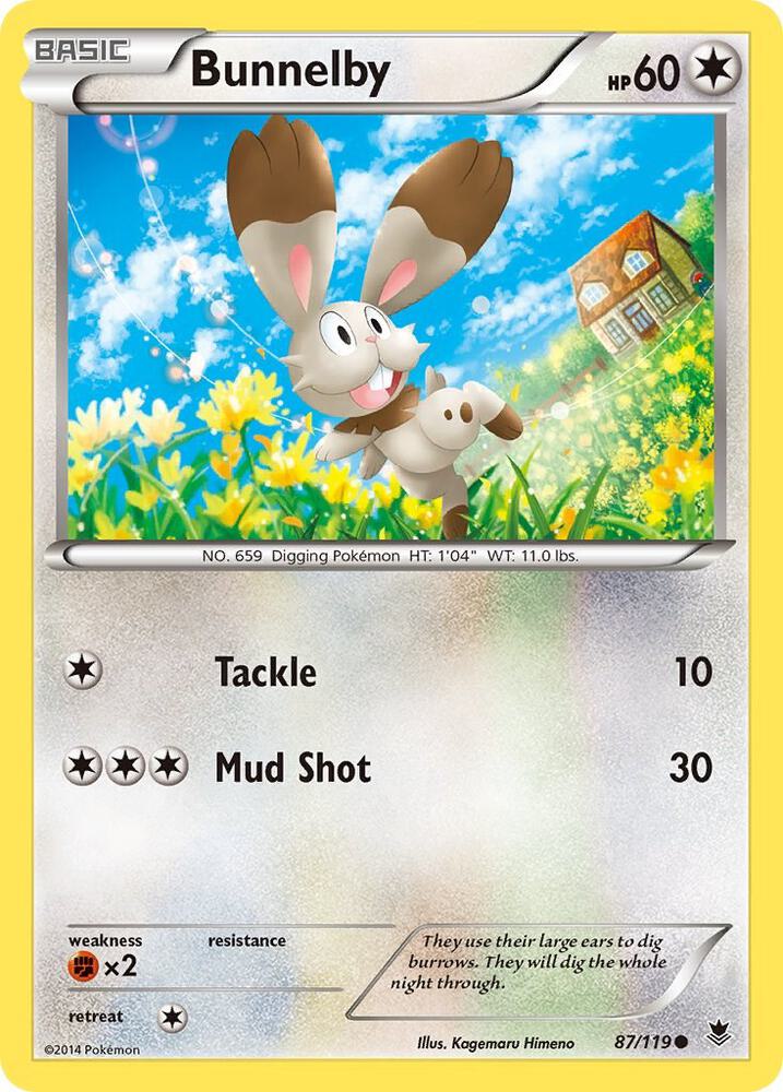 Bunnelby - 87/119: XY - Phantom Forces