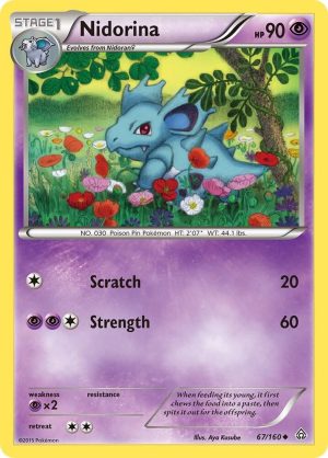 Nidorina - 67/160: XY - Primal Clash