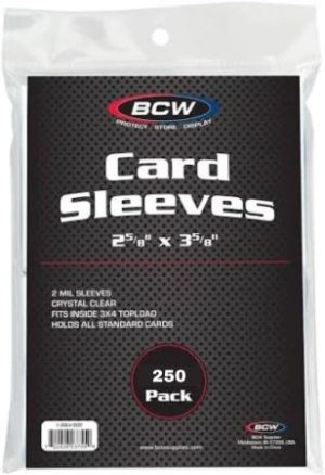 Card sleeves (250 unidades): Marca BCW
