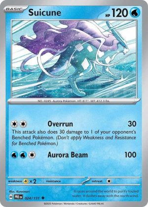 Suicune - 024/131 : Prismatic Evolutions