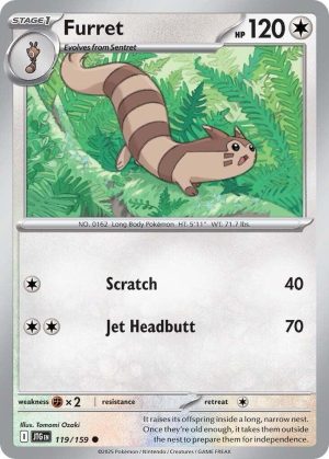 Furret - 119/159 : Journey Together