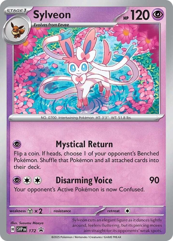 Sylveon - 172 : Scarlet & Violet Promo Cards