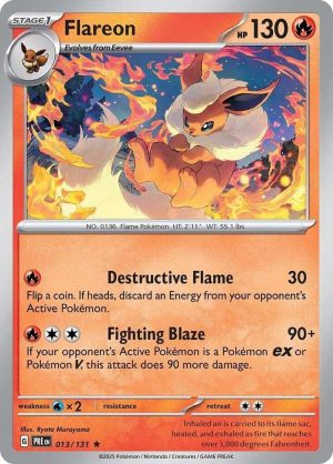 Flareon - 013/131: SV: Prismatic Evolutions