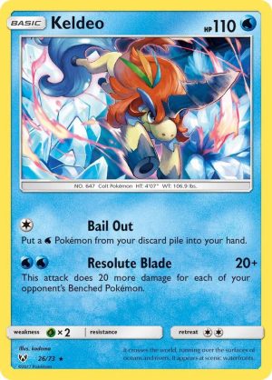 Keldeo - 26/73 : Shining Legends
