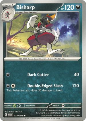 Bisharp - 133/198 : Scarlet & Violet Base Set
