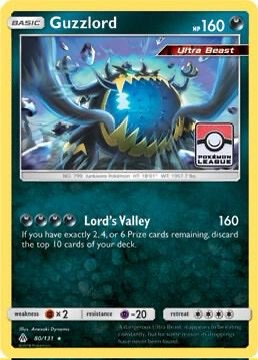 Guzzlord - 80/131 (Pokemon League) - League & Championship Cards