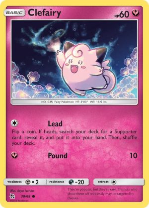 Clefairy - 38/68 : Hidden Fates