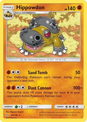 Hippowdon - 69/156: Ultra Prism