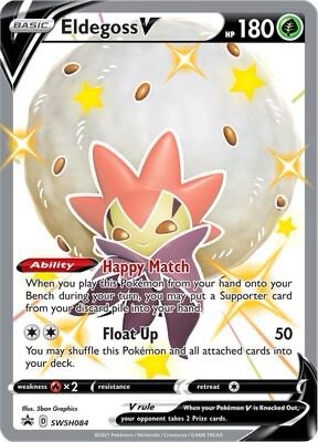 Eldegoss V - SWSH084 : Sword & Shield Promo Cards