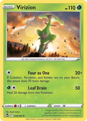 Virizion - 014/195 : Silver Tempest