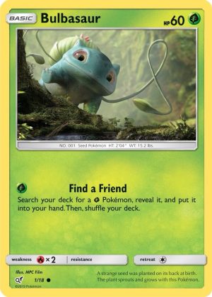 Bulbasaur (Holo Common) - 1/18 : Detective Pikachu