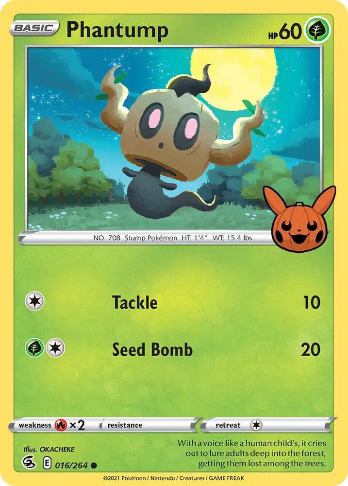 Phantump - 016/264 : Trick or Trade BOOster Bundle