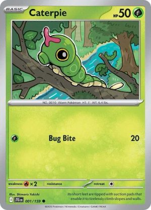 Caterpie - 001/159 : Journey Together
