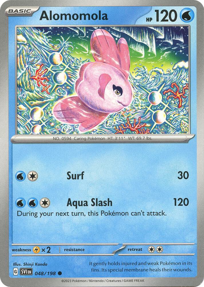 Alomomola - 048/198 : Scarlet & Violet Base Set