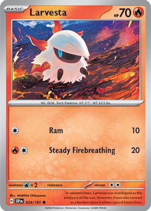 Larvesta - 024/191 : Surging Sparks