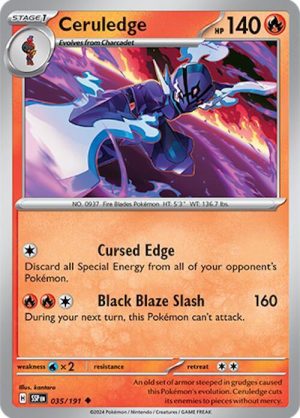 Ceruledge - 035/191 : Surging Sparks