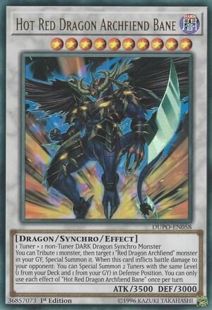 Hot Red Dragon Archfiend Bane - DUPO-EN058: Duel Power